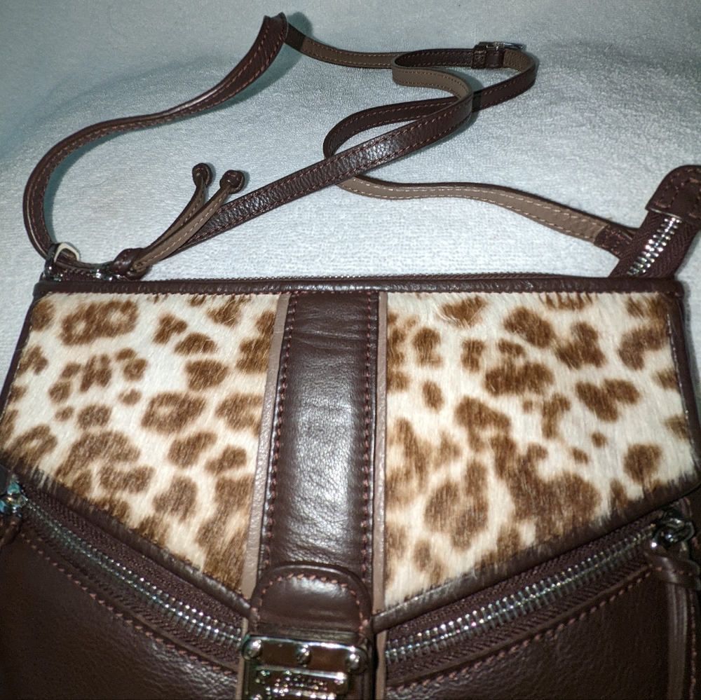 Brighton fashionsta brown crossbody bag. - Picture 8 of 13